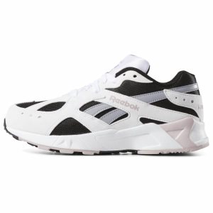 Adidasy Damskie Reebok Aztrek Białe/Czarne PL 51YUENP